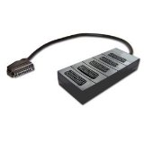 isuk 5 Way Scart Box Adaptor with 0.5m, Xbox , PS2, VHS