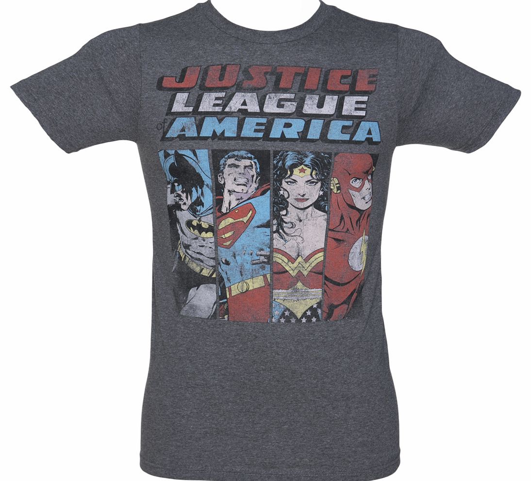 Jack Of All Trades Mens Justice League of America T-Shirt from