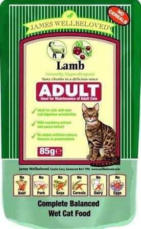 James Wellbeloved, 2102[^]0138550 Cat Lamb Pouches