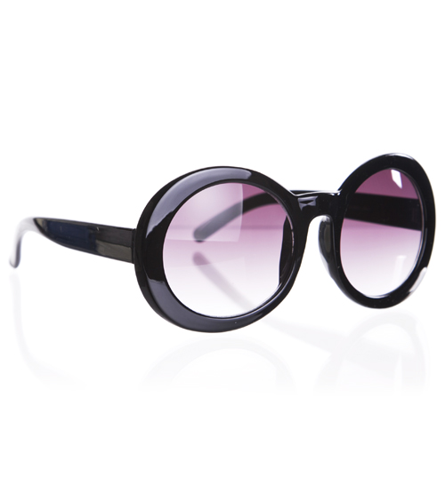 Jeepers Peepers Black Retro Audrey Sunglasses from Jeepers Peepers