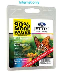 jet Tec Epson T071 Multipack Compatible Cartridge