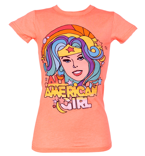 Junk Food Ladies All American Wonder Woman T-Shirt from