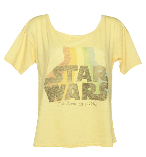 Junk Food Ladies Star Wars Force Is Strong Slouch T-Shirt