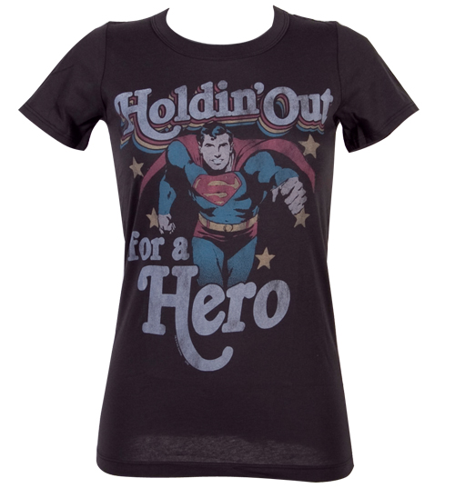 Ladies Superman Holdin Out For A Hero T-Shirt