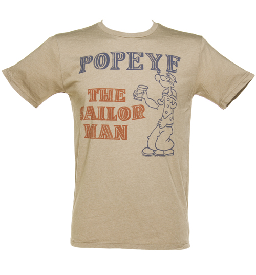Junk Food Mens Popeye The Sailor Man T-Shirt from