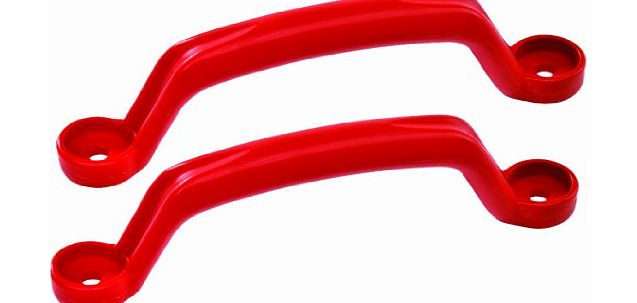 KBT Garden Games Red Plastic handles for use on climbing frames and outdoor play equiptment