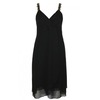 Kirsten Krog Farrah Tea Length Dress In Black