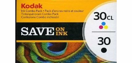 Kodak Original No 30 Combo Black/Colour Ink Cartridge Pack