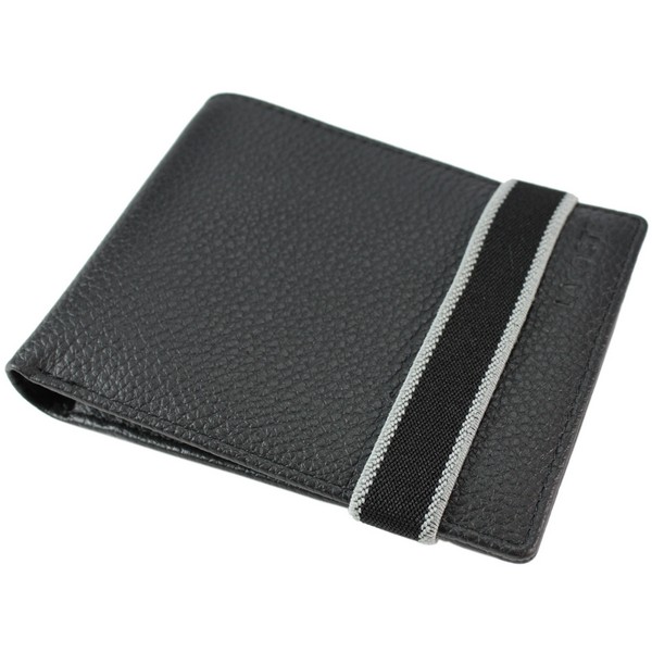 Lacoste Black Large Downtown Billfold Wallet by