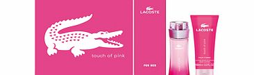 Lacoste Touch Of Pink Eau de Toilette 50ml Gift