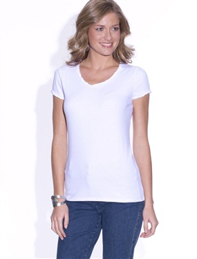 Ladies Ruched T-Shirt