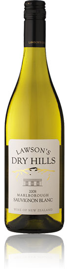 Lawsons Dry Hills Sauvignon Blanc 2008