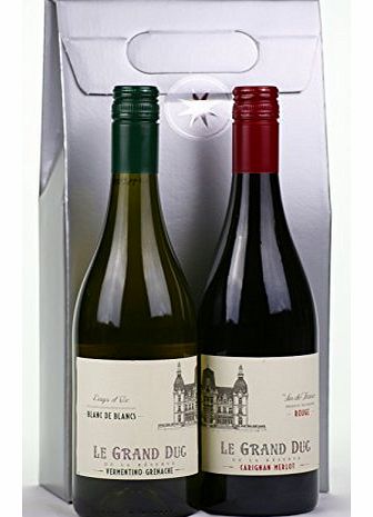 Le Grand Duc French Twins - Le Grand Duc Red and White Wine Gift Pack