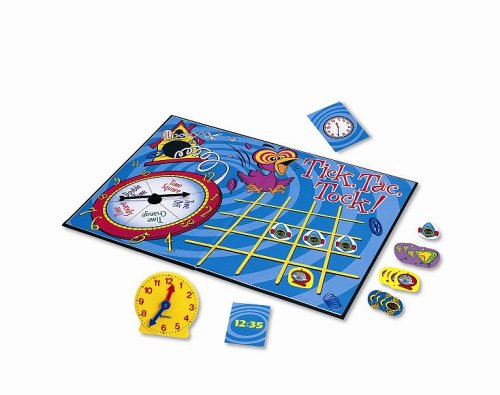 Learning Resources Tic Tac Tock! Time Telling Game