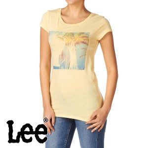 Lee T-Shirts - Lee Picture T-Shirt - Faded Yellow