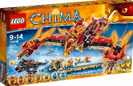 Lego Chima Flying Phoenix Fire Temple 70146