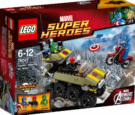 Lego Super Heroes Captain America Vs. Hydra 76017