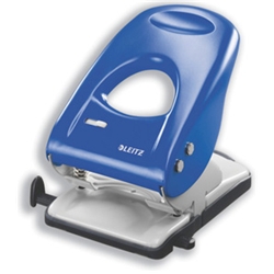 Leitz Extra Strong Hole Punch Blue and Grey