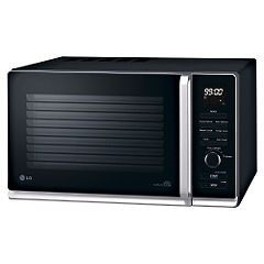 LG 30l Wavedom Microwave Combi Oven Black