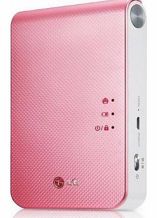 LG Electronics LG Pocket Photo 2 PD239 Mini Portable Mobile Photo Printer (Pink)