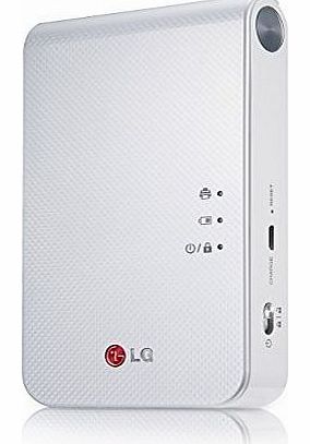 LG Electronics LG Pocket Photo 2 PD239 Mini Portable Mobile Photo Printer (White)