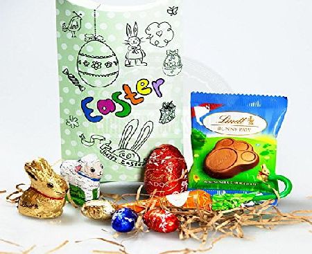 Easter Pouch - Bunny, Carrot, Eggs, Lamb and Paw - By Moreton Gifts