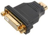 Linkwebb Gold-Plated HDMI Plug to DVI-D Socket Adapter