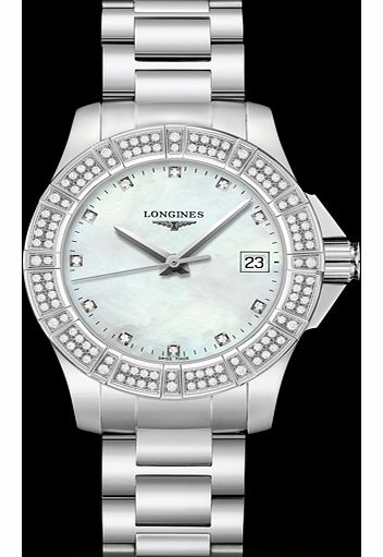 Longines Sport Conquest Diamond Set Ladies Watch