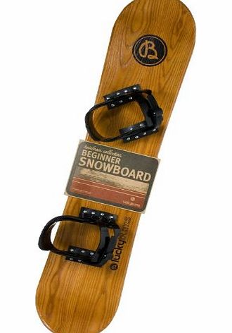 Lucky Bums Wooden Heirloom Snowboard 120cm