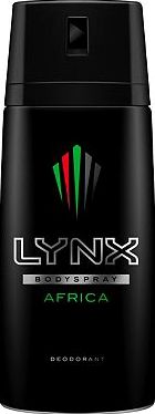 Lynx, 2041[^]10004939 Africa Body Spray 150ml 10004939
