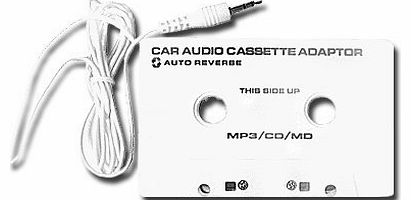 Macally iPod Cassette Adapter White