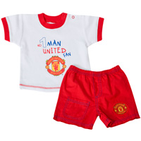 Manchester United T-Shirt and Shorts Set -