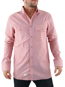 Marshall Artist Red Reconstructed Shirt