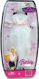 Mattel Barbie Party Perfect Gown Fashion White Dress Outfit