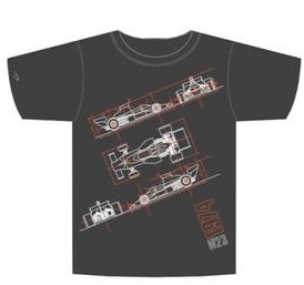 McLaren 1974 by McLaren Tech Print T-Shirt