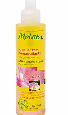 Melvita Milky Facial Cleansing Oil, 145ml