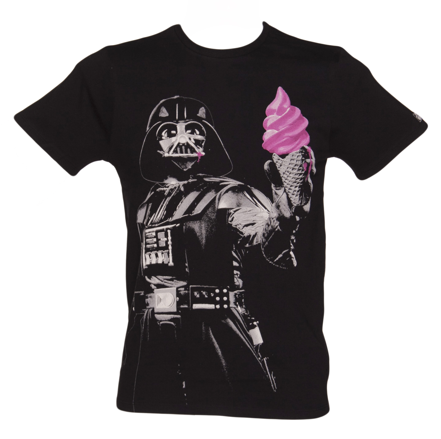 Mens Black Darth Vader Ice Cream Star Wars