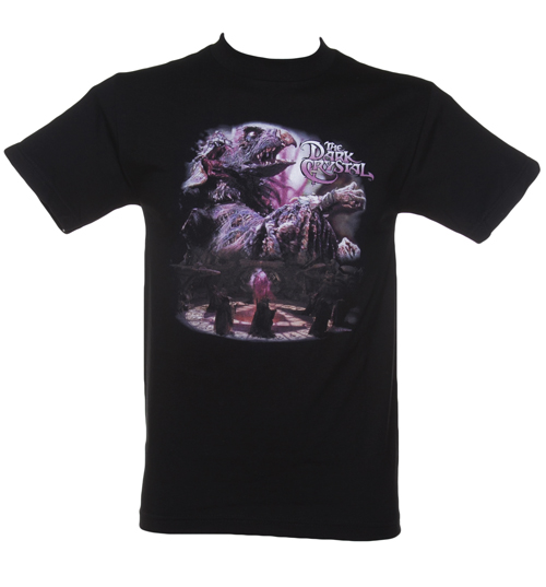 Mens Black The Dark Crystal Skeksis T-Shirt