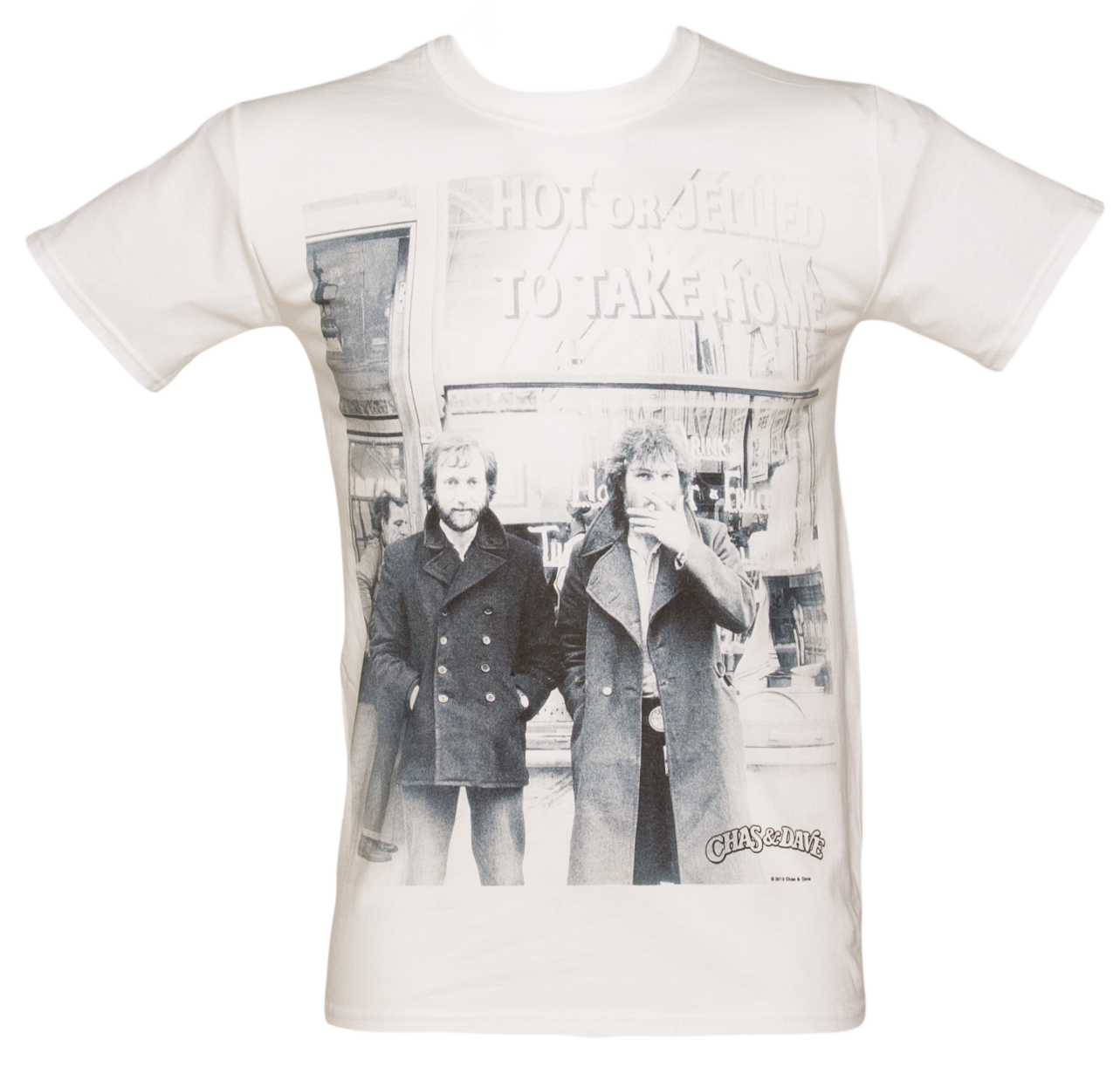 Mens Chas and Dave Hot Or Jellied T-Shirt