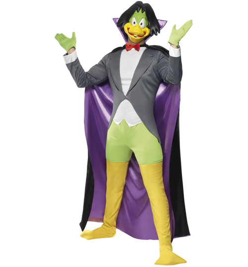 mens Count Duckula Fancy Dress Costume