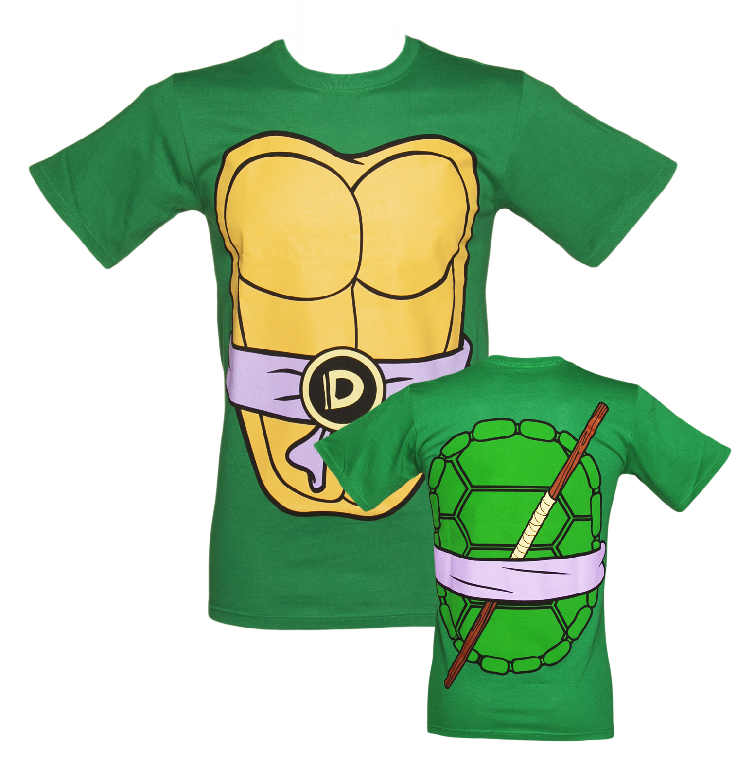 Mens Green Donatello Costume Teenage Mutant