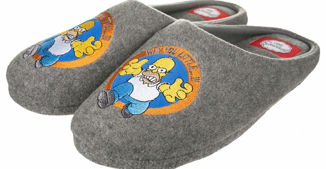 Mens Grey Homer Simpson Why You Little...