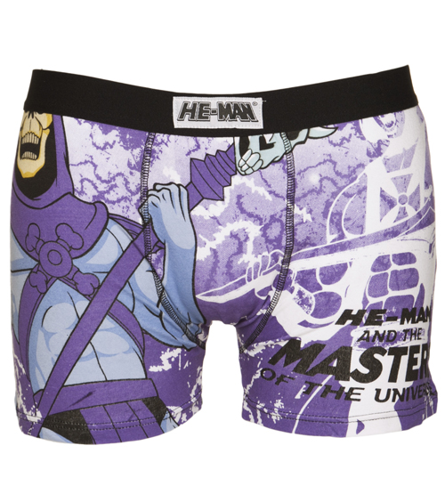 Mens He-Man Skeletor Print Boxer Shorts