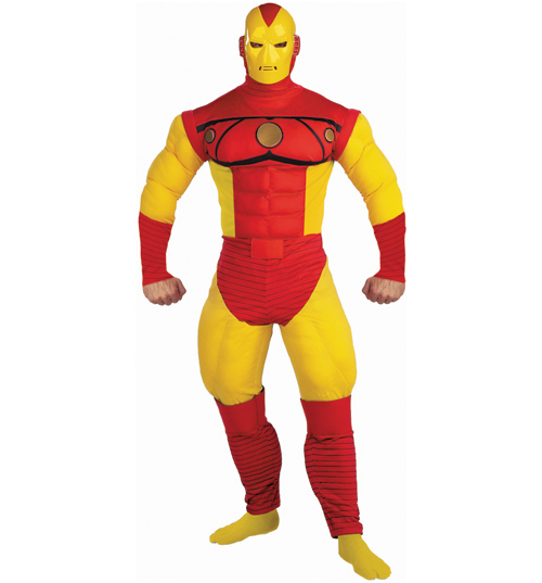 mens Iron Man Fancy Dress Costume