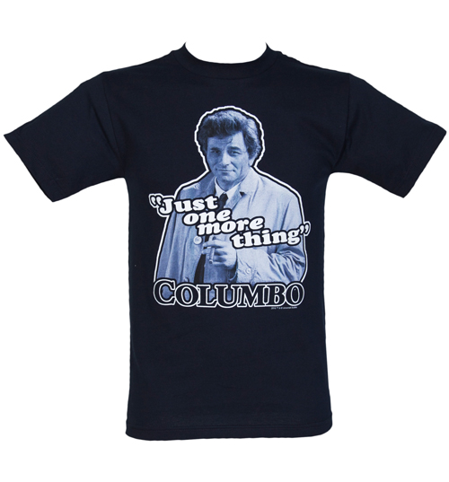 Mens Just One More Thing Columbo