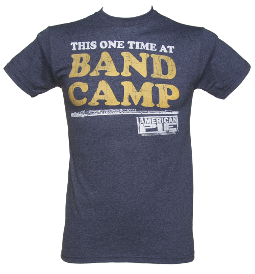 Mens Navy American Pie Band Camp T-Shirt