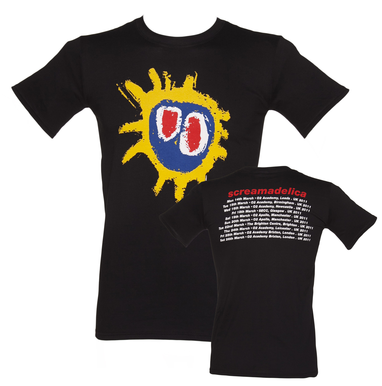 Mens Primal Scream Screamadelica Front And