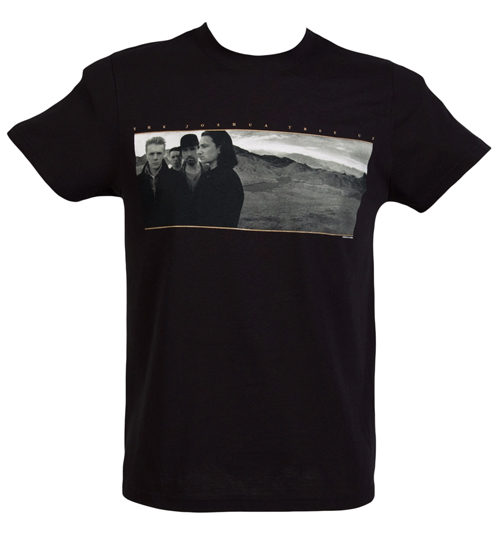 mens U2 Joshua Tree Black T-Shirt