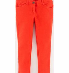 Mini Boden Jersey Jeans, Bright Orange 34203745