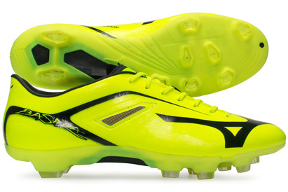 Mizuno Basara 001 TC FG Football Boots Yellow/Black